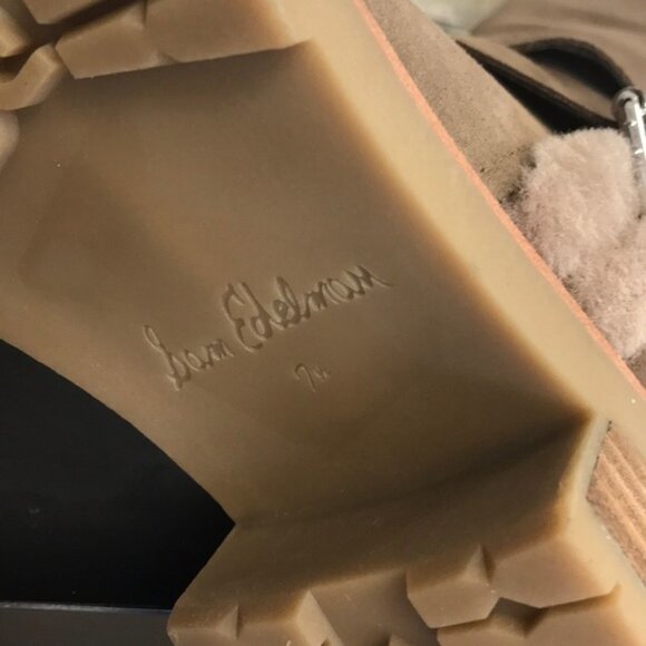 Sam Edelman Jailyn Faux Fur-Lined Suede Boots - Picture 12 of 12